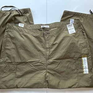 NWT Signature‎ By Levi Olive Green Khaki Everyday Cargo Pants Women’s 3x